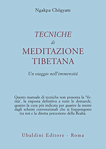 Tecniche di meditazione tibetana. Un viaggio nell'immensità (Civiltà dell'Oriente)