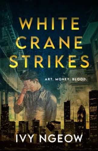 White Crane Strikes (Chicago to China) von Leopard Print London