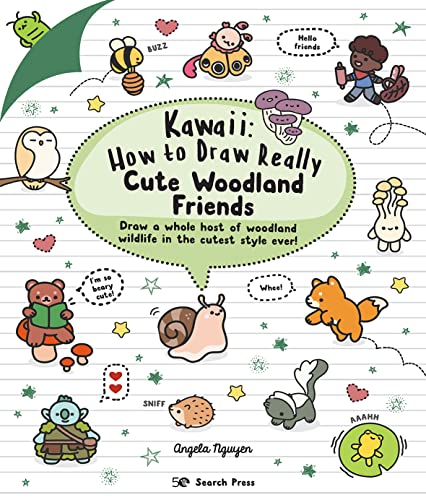 Kawaii: How to Draw Really Cute Woodland Friends von Search Press Ltd