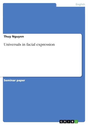 Universals in facial expression