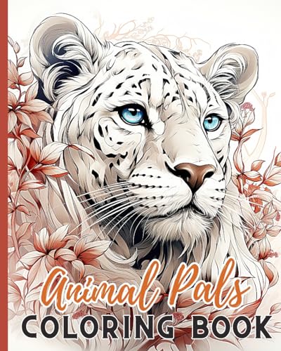 Animal Pals Coloring Book: Coloring Books For Kids Awesome Animals, Wild Animal Coloring Pages von Blurb