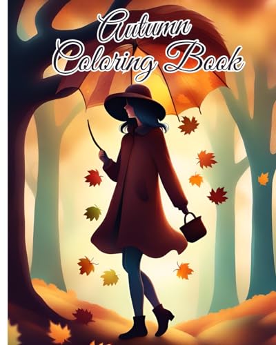 Autumn Coloring Book: Enchanting Scenes of Autumnal Beauty, Fall Landscapes, Charming Country Scenes von Blurb