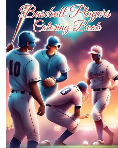 Baseball Players Coloring Book: All the Best Players to Color, Baseball Coloring Book for Baseball Lovers von Blurb