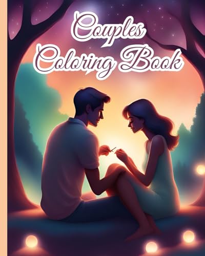 Couples Coloring Book: Couples Valentines Day, Cute Love Story and More for Stress Relief / Relaxation von Blurb