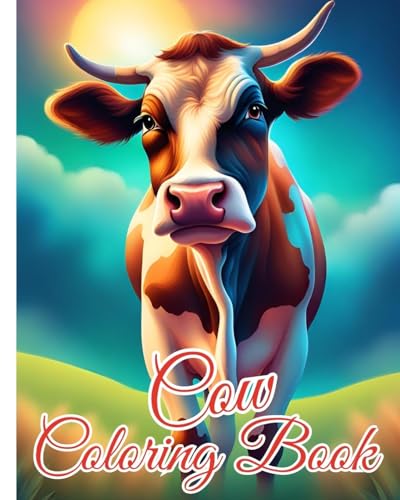 Cow Coloring Book: Beautiful Illustrations Of Cow, Cow Gift For Cow Lovers, Perfect for Relaxation von Blurb