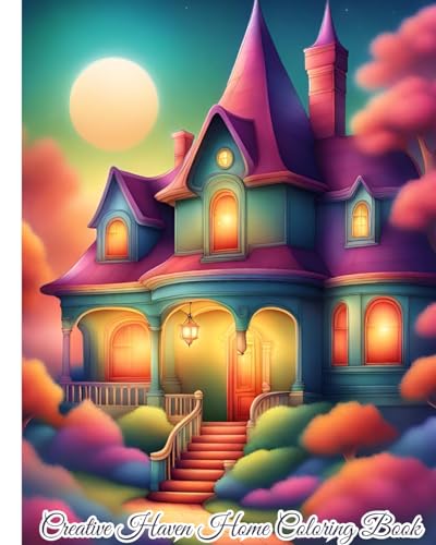 Creative Haven Home Coloring Book: Creative Haven Home, Whimsical Designs for Artistic Joy, Relaxation, Anxiety von Blurb