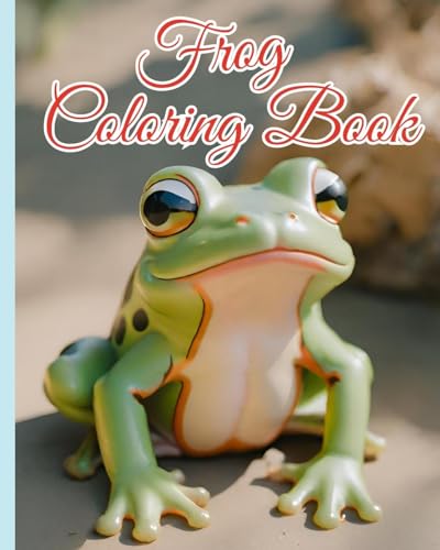 Frog Coloring Book: A Kawaii Froggy Coloring Pages, Frog Themed Coloring Book for Adults and Kids von Blurb