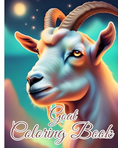 Goat Coloring Book: Funny, Stress Relieving Adult Coloring Book; Best Gift for Goat Lovers von Blurb