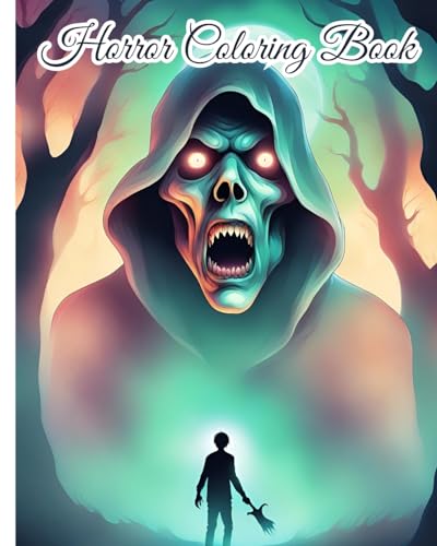 Horror Coloring Book: The World of Scary Creatures and Creepy Serial Killers From Horror Nightmare von Blurb