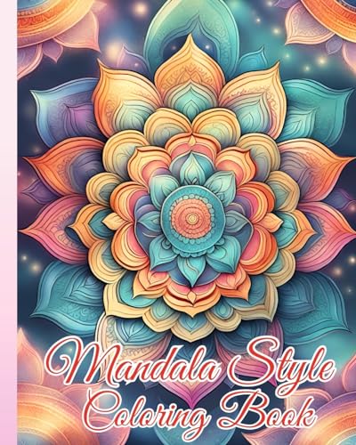 Mandala Style Coloring Book: Mandala Styles for Relaxation, Mandala Style Decorations to Color, Easy Pattern von Blurb