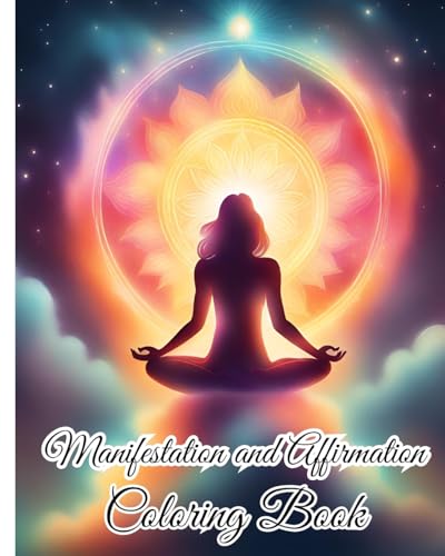 Manifestation and Affirmation Coloring Book For Adults: Postitive, Self Love, Boost Your Confidence, Relieve Stress, Improve Mindset von Blurb