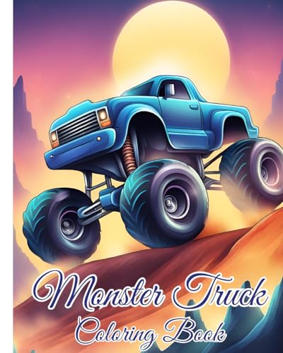 Monster Truck Coloring Book: Truck Coloring Book for Kids, The Ultimate Monster Truck for Love Monster Truck von Blurb