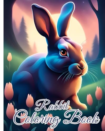 Rabbit Coloring Book For Kids: Bunny Coloring Book, Easter Coloring Pages For Toddlers And Preschoolers von Blurb