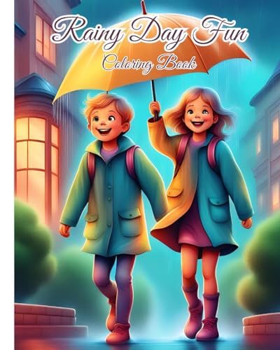Rainy Day Fun Coloring Book: Rainy Day Designs For Boys And Girls / Perfect For Young Children Preschool von Blurb