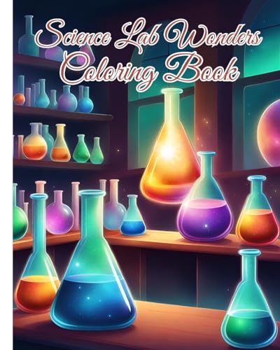 Science Lab Wonders Coloring Book For Kids: Lab technician gifts, Chemistry biology lab, lab equipment medical labs von Blurb