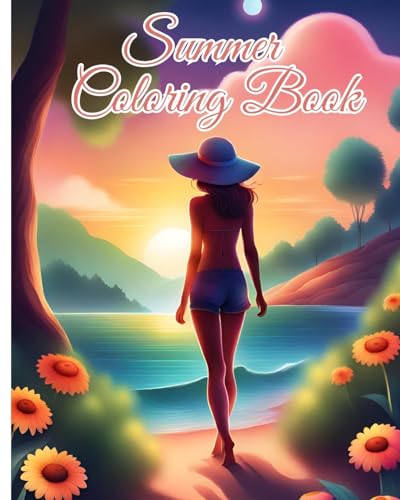 Summer Coloring Book: Coloring Book for Relaxation and Creativity with Summer Scenes, Beautiful Ocean von Blurb