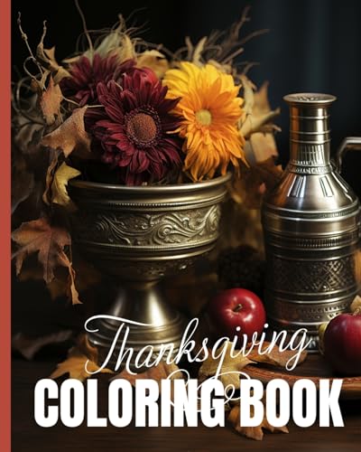 Thanksgiving Coloring Book For Kids: Cute and Fun Thanksgiving Coloring Pages For Kids and Toddlers von Blurb