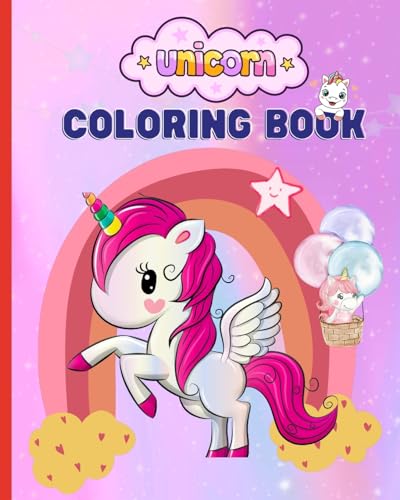 Unicorn Coloring Book: 26 Pages of Fun And Creativity with Collection of Unique Unicorns von Blurb