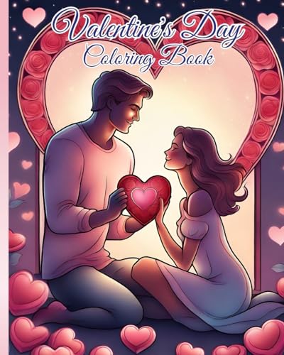 Valentine's Day Adult Coloring Book: Adult Coloring Book valentine day Stress Relief Coloring Book and Relaxation von Blurb