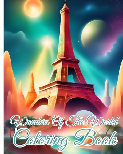 Wonders Of The World Coloring Book: Multi-Angle Perspective from Wonders of the world Coloring von Blurb