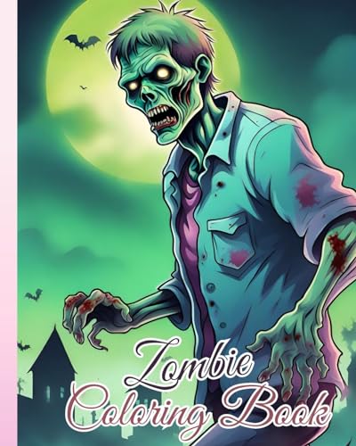 Zombie Coloring Book: A Super Coloring Book for Children, Easy and Scary Zombies Designs For Kids von Blurb