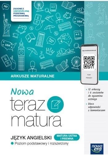 Nowa teraz matura Język angielski Arkusze maturalne Poziom podstawowy i rozszerzony von Nowa Era