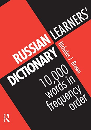 Russian Learners' Dictionary: 10,000 Russian Words in Frequency Order von Routledge