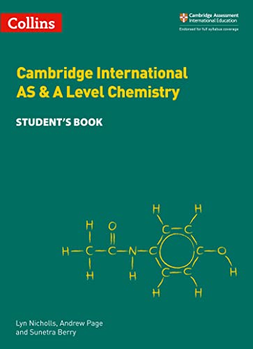 Cambridge International AS & A Level Chemistry Student's Book (Collins Cambridge International AS & A Level)