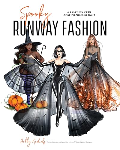 Spooky Runway Fashion: A Coloring Book of Bewitching Designs von Page Street Publishing