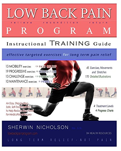 Low Back Pain Program: A Comprehensive Step by Step Exercise Treatment Plan for Long Term Pain Relief. von CreateSpace Independent Publishing Platform