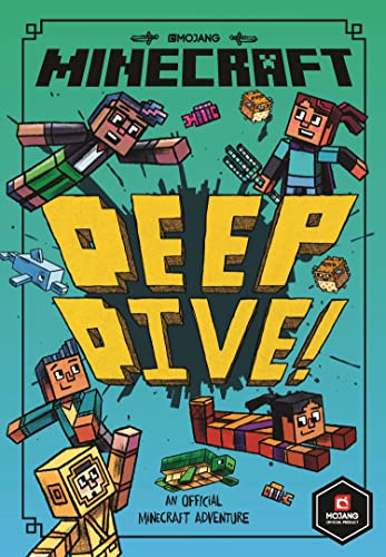 Minecraft: Deep Dive: Official illustrated children’s gaming fiction series – perfect for fans of A Minecraft Movie and kids aged 6, 7, 8 & 9! (Woodsword Chronicles)