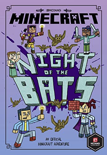 Minecraft: Night of the Bats (Woodsword Chronicles #2): Book 2 in the first official Minecraft gaming fiction series – perfect for getting kids aged 7, 8, 9 & 10 into reading! von Farshore