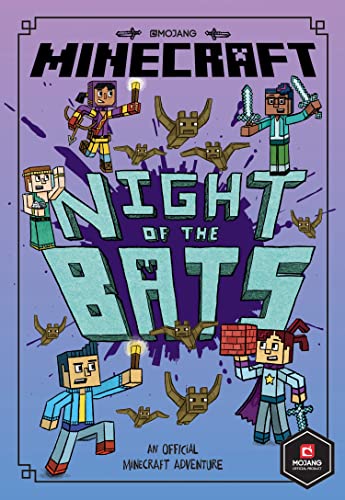 Minecraft: Night of the Bats (Woodsword Chronicles #2): Book 2 in the first official Minecraft gaming fiction series – perfect for getting kids aged 7, 8, 9 & 10 into reading! von Farshore