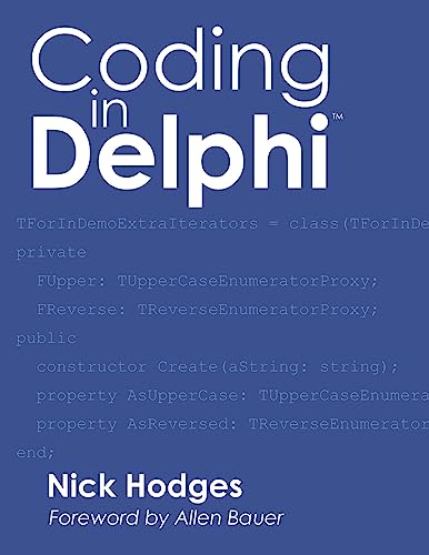 Coding in Delphi von Nepeta Enterprises