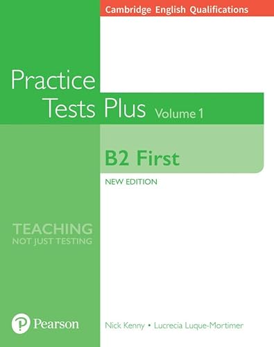 CAMBRIDGE ENGLISH QUALIFICATIONS: B2 FIRST VOLUME 1 PRACTICE TESTS PLUS von Pearson Education