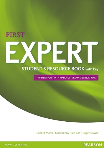 Student's Resource Book with Key (Expert) von Pearson Education