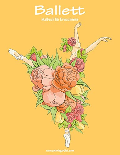 Ballett-Malbuch für Erwachsene 1