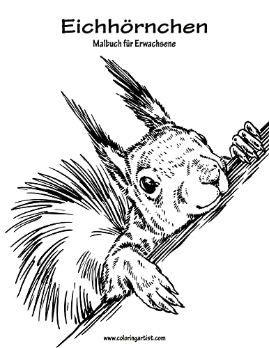 Eichhörnchen-Malbuch für Erwachsene 1 von Createspace Independent Publishing Platform