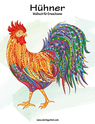 Hühner-Malbuch für Erwachsene 1 von Createspace Independent Publishing Platform