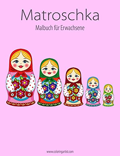 Matroschka-Malbuch für Erwachsene 1