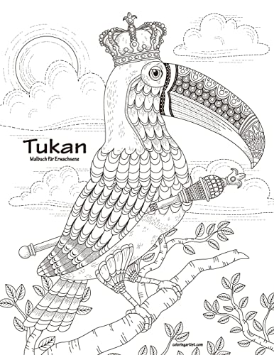 Tukan-Malbuch für Erwachsene 1 von Createspace Independent Publishing Platform