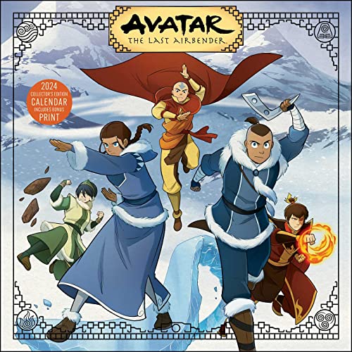 Avatar the Last Airbender 2024 Calendar: 13 Illustrations & Bonus Print Avatar the Last Airbender 2024 Calendar: 13 Illustrations & Bonus Print