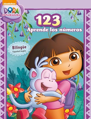 Dora la Exploradora. Primeros aprendizajes - 123. Aprende los números: (edición bilingüe español-inglés) (Nickelodeon)
