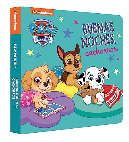 Paw Patrol | Patrulla Canina. Libro de cartón - Buenas noches, cachorros (Nickelodeon)
