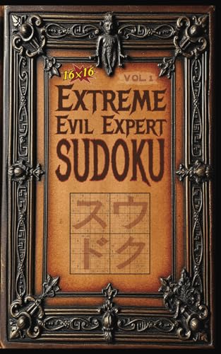 Extreme Evil Expert Sudoku: Tricky Nicky - Vol 1 RED von Independently published