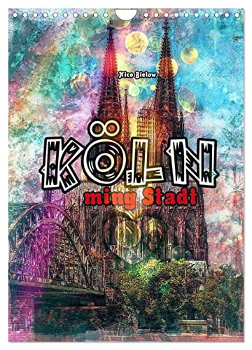 Köln ming Stadt (Wandkalender 2024 DIN A4 hoch), CALVENDO Monatskalender von CALVENDO