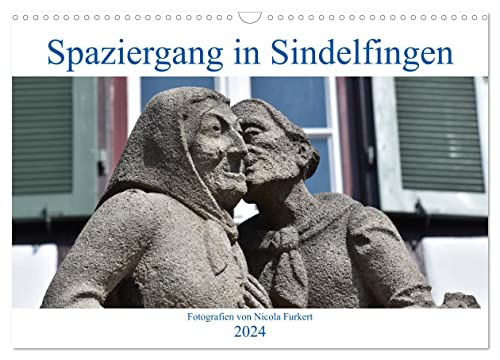 Spaziergang in Sindelfingen (Wandkalender 2024 DIN A3 quer), CALVENDO Monatskalender von CALVENDO