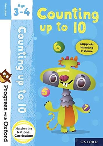 Progress with Oxford: Progress with Oxford: Counting Age 3-4 - Prepare for School with Essential Maths Skills