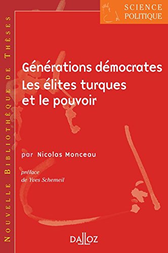 Générations démocrates : Les élites turques et le pouvoir von Dalloz-Sirey