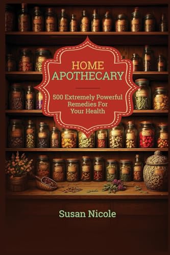 The Best Home Apothecary: 500 Forgotten Powerful Remedies For Ultimate Health, Energy, Vitality, And Wellness Home Apothecary Book von Natural Health Books